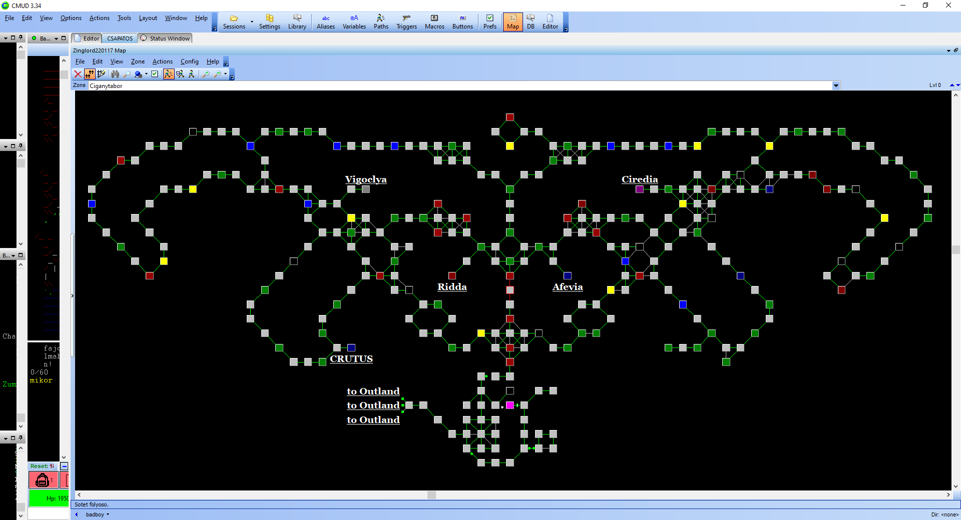 Térkép – Ciganytabor