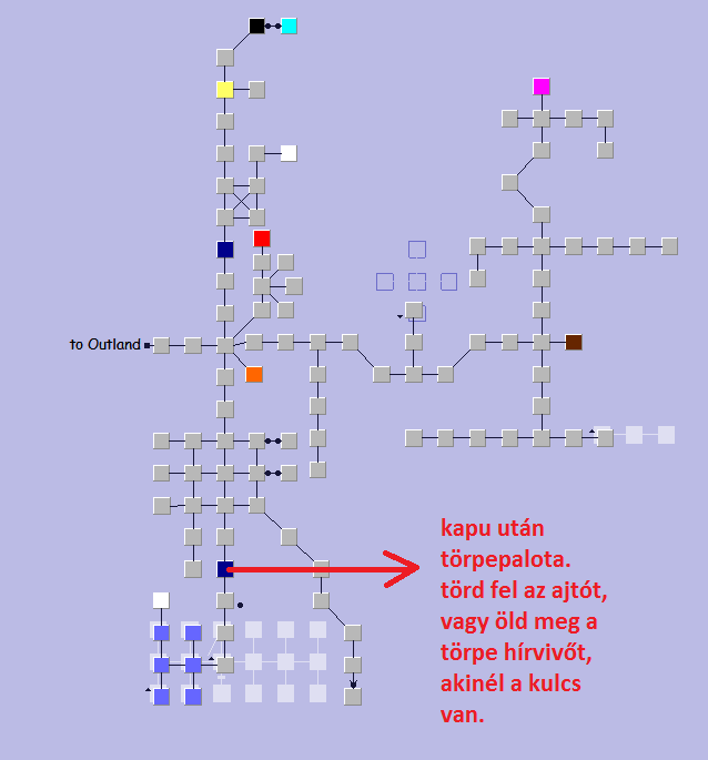 Térkép – Törpe bánya